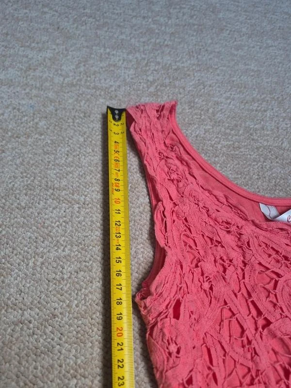 My Collection Top de encaje coral S/M – photo 7
